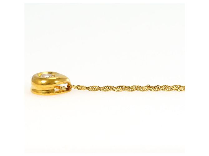 Autre Marque Collar de oro amarillo 18K con diamante Dorado - vista 2