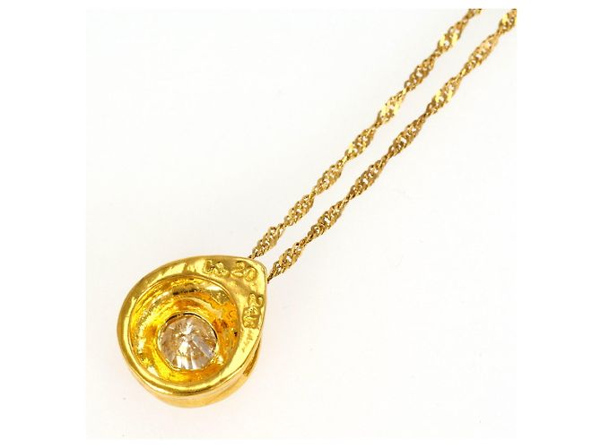 Autre Marque Collar de oro amarillo 18K con diamante Dorado - vista 3