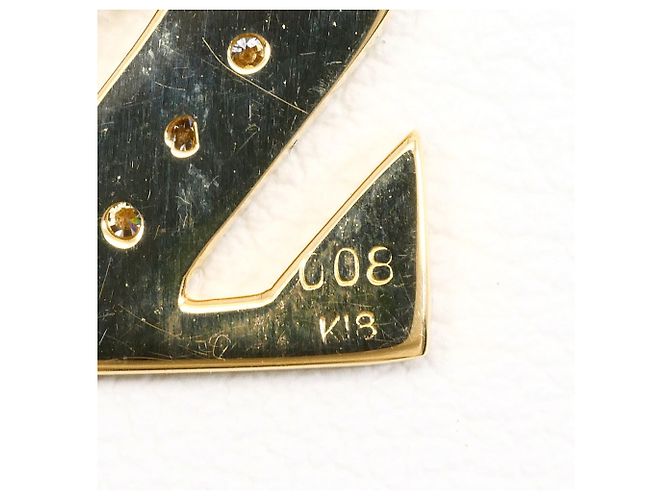 Autre Marque Collana in oro giallo 18K con diamante - vista 4