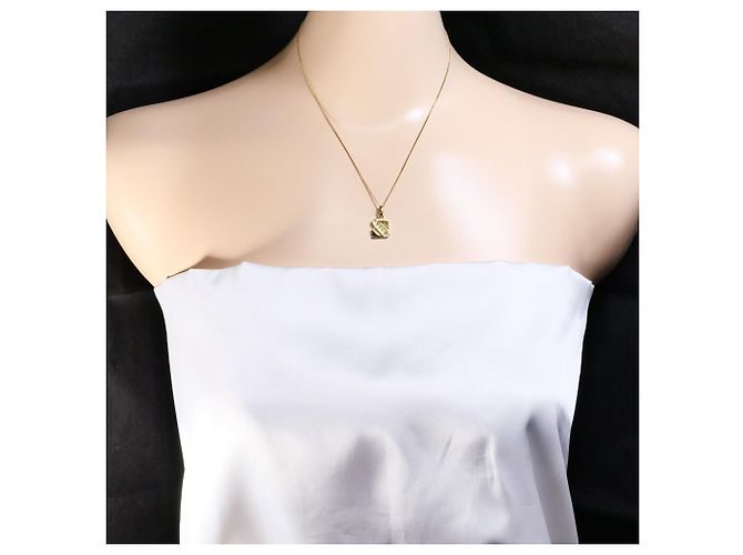 Autre Marque Collana in oro giallo 18K con diamante - vista 6
