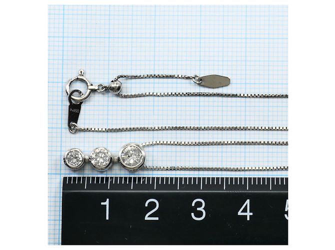 Autre Marque Collana in platino e diamanti - vista 5