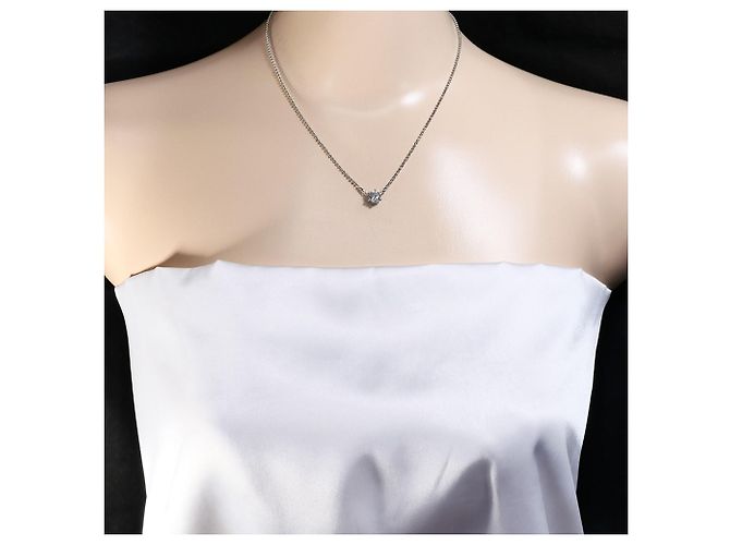 Autre Marque Colar de platina com diamante - vista 6