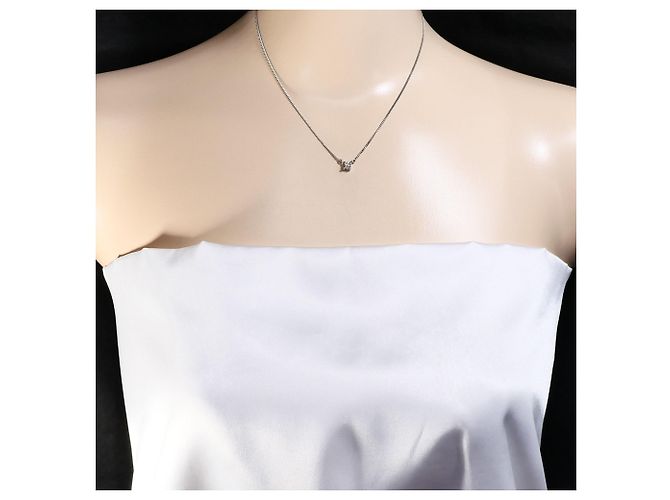 Autre Marque Colar de platina PT850 com diamante - vista 6