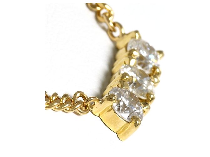 Autre Marque Collar de oro amarillo 18K con diamante de 1.06ct Dorado - vista 2