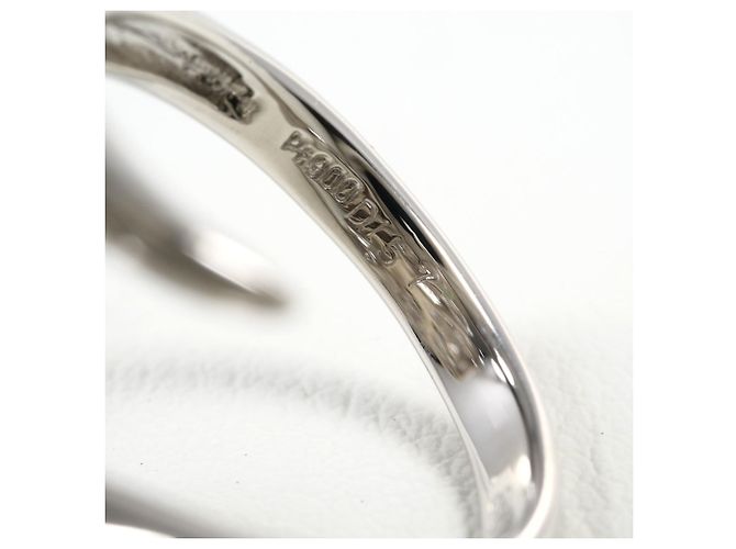 Autre Marque Anello fede in platino PT900 con diamante rosa - vista 5
