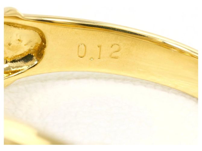 Autre Marque Ehering aus PT900 Platin und 18K Gelbgold Golden - Ansicht 5