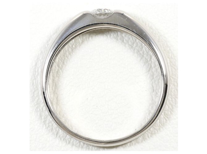 Autre Marque Ehering aus 18K Weißgold mit Diamant Golden - Ansicht 3