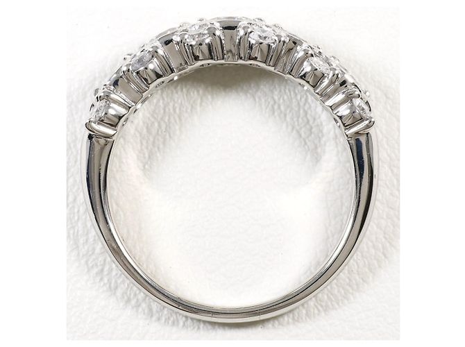 Autre Marque Platin-Ring mit Diamant - Ansicht 3