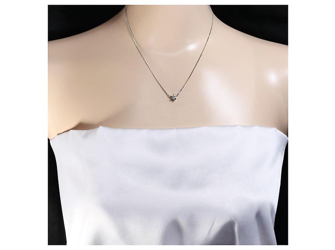 Autre Marque Colar de Platina 850 com Diamante - vista 6