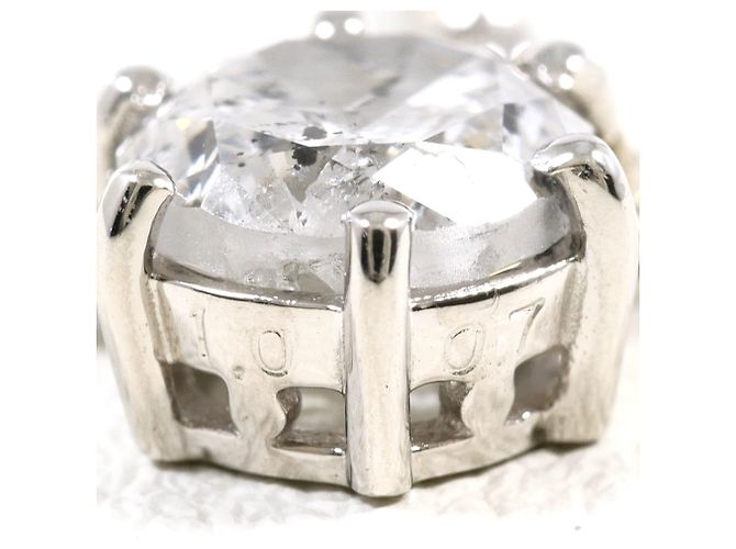 Autre Marque Platin-Halskette PT850 mit Diamant - Ansicht 4