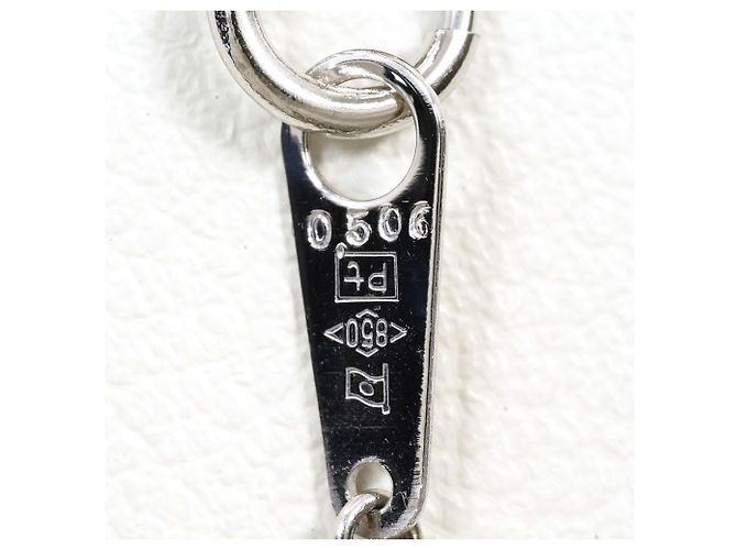 Autre Marque Collar de platino PT850 con diamante - vista 4