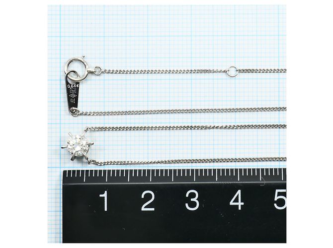 Autre Marque Collar de platino PT850 con diamante - vista 5