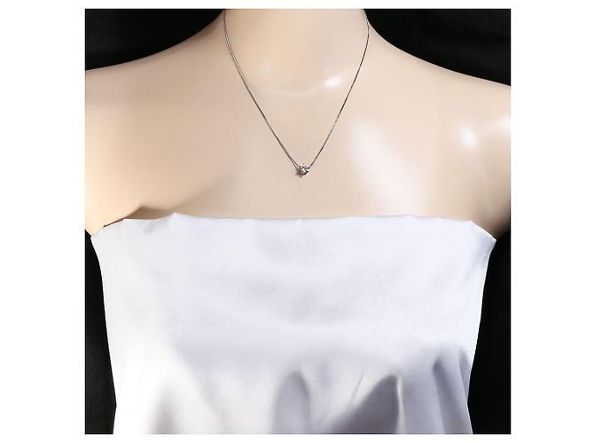 Autre Marque Collar de platino PT850 con diamante - vista 6