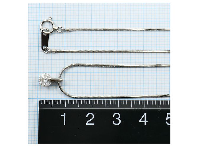 Autre Marque Collana in platino con diamante - vista 5