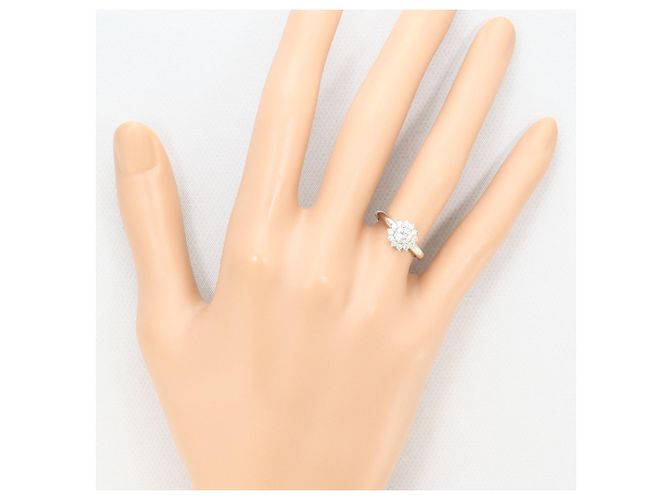 Autre Marque Anello fede in platino 900 con diamante - vista 7