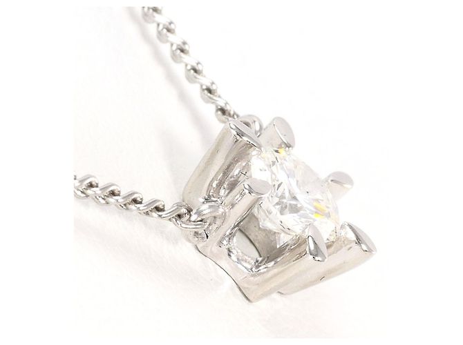 Autre Marque Collana in platino PT850 con diamante - vista 2