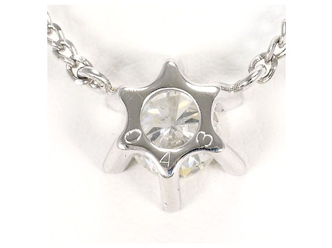 Autre Marque Collana in platino PT850 con diamante - vista 3
