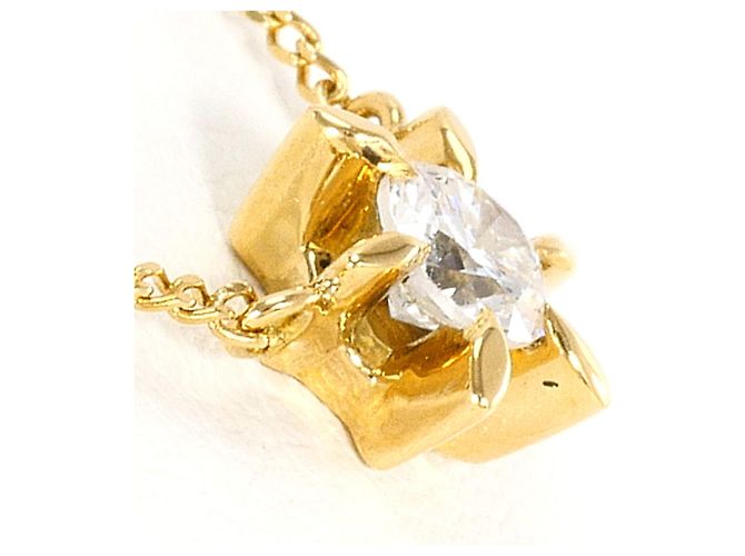Autre Marque Collana in oro giallo 18K con diamante D'oro - vista 2
