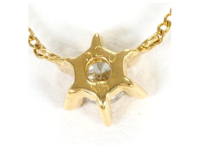Autre Marque Collana in oro giallo 18K con diamante D'oro - vista 3