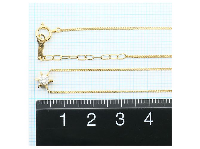 Autre Marque Collana in oro giallo 18K con diamante D'oro - vista 5