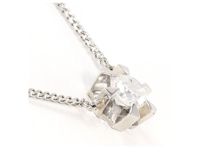 Autre Marque Collana in platino PT850 con diamante - vista 2