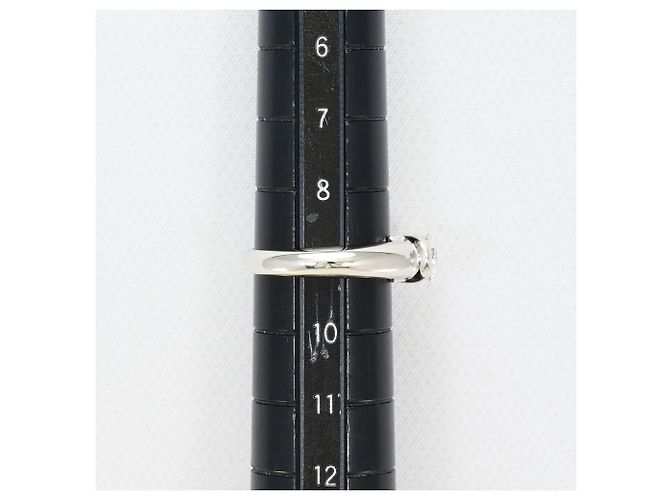 Autre Marque Anello fede in platino PT900 con diamante da 0.68ct - vista 8