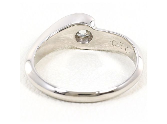 Autre Marque PT900 Platin Diamant Ehering - Ansicht 4