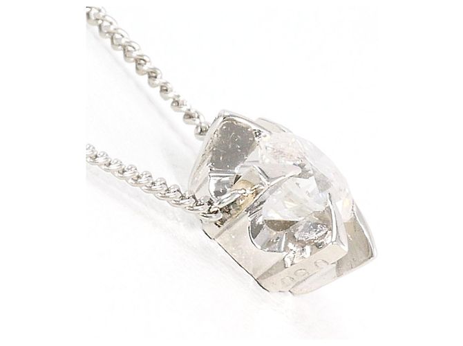 Autre Marque Colar de platina PT850 com diamante - vista 2