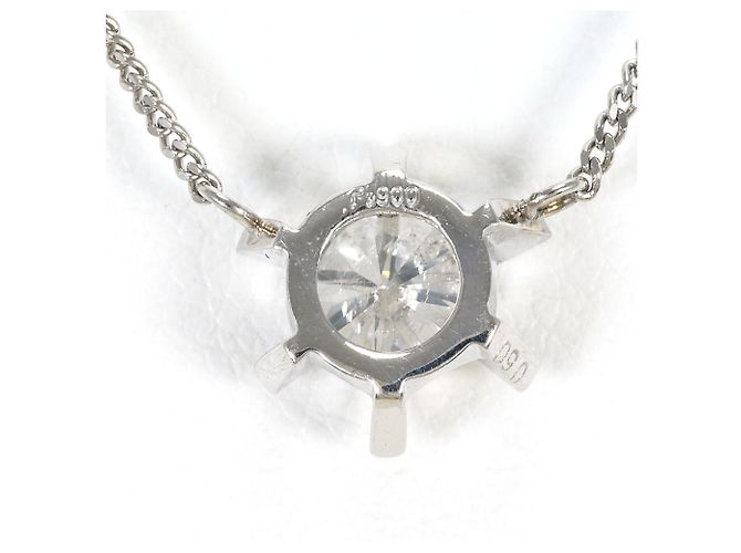 Autre Marque Colar de platina PT850 com diamante - vista 3