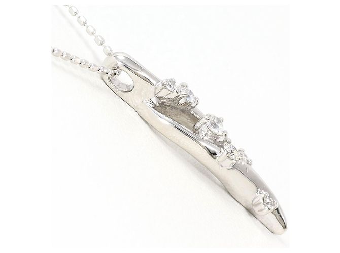 Autre Marque Collana in oro bianco 18K e diamanti D'oro - vista 2