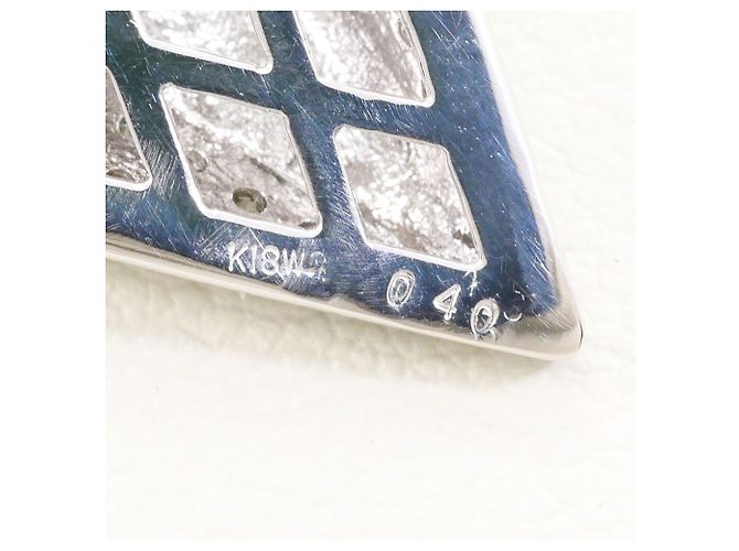 Autre Marque Collana in oro bianco 18K con diamante D'oro - vista 4