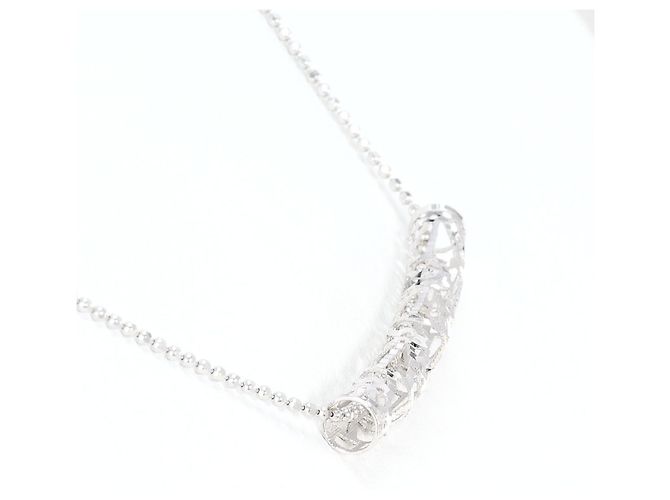 Autre Marque Collana in oro bianco 18K D'oro - vista 2