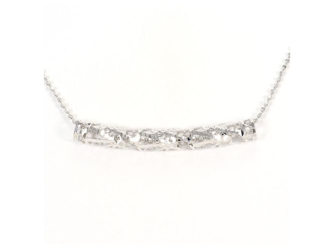Autre Marque Collana in oro bianco 18K D'oro - vista 3