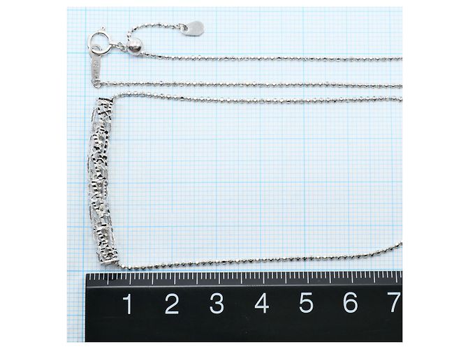 Autre Marque Collana in oro bianco 18K D'oro - vista 4