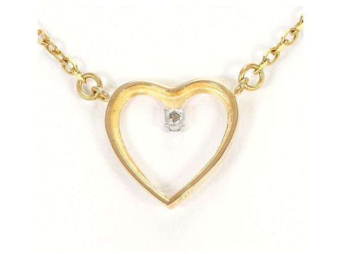 Autre Marque Collier en or 18K avec diamant Doré - vue 3