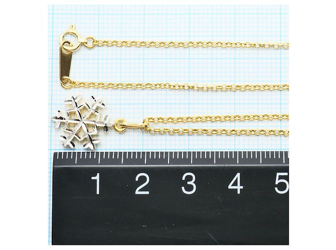 Autre Marque Collana in oro giallo e bianco 18K D'oro - vista 4