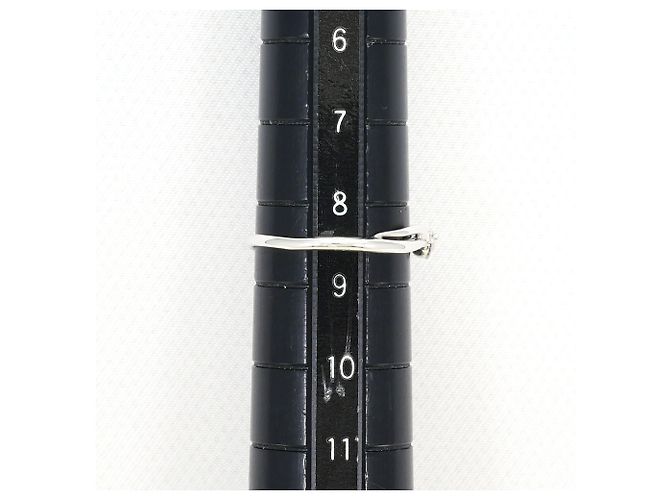 Autre Marque Anello fede in oro bianco 18K e diamanti D'oro - vista 6