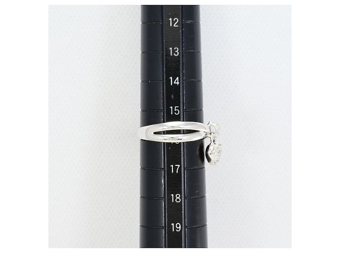 Autre Marque Eleganter Bandring aus 18K Gelb- und Weißgold Golden - Ansicht 8