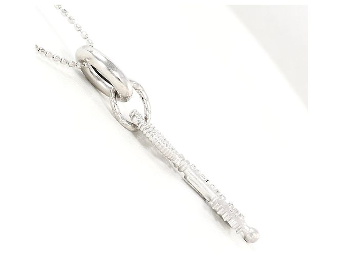 Autre Marque Collana in oro bianco 14K D'oro - vista 2