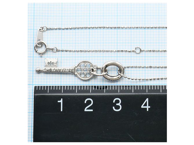 Autre Marque Collana in oro bianco 14K D'oro - vista 5