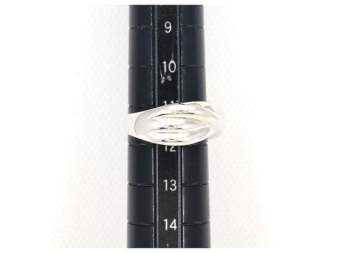 Autre Marque Anello a fascia in oro bianco 14K D'oro - vista 6