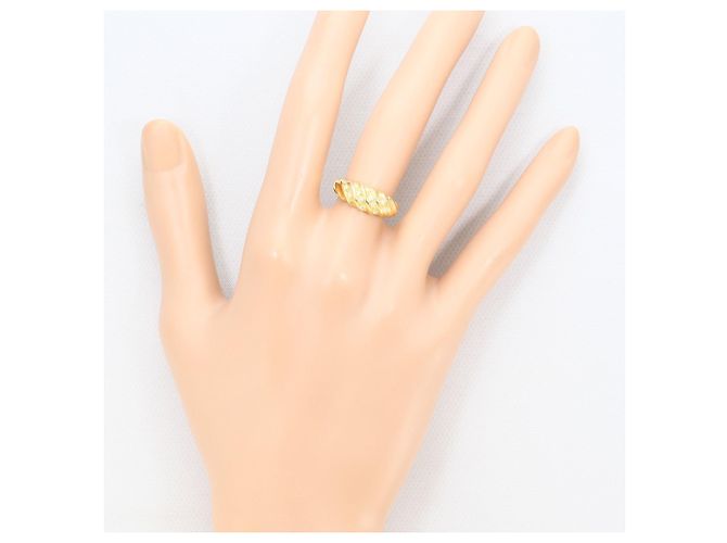 Autre Marque Anello fede in oro giallo 18K con diamante D'oro - vista 6