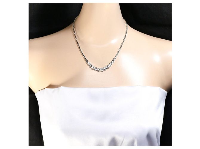 Autre Marque Collana in oro bianco 18K e diamanti D'oro - vista 7