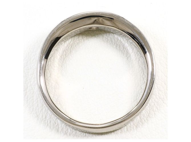 Autre Marque Ehering aus 18K Weißgold mit Diamant Golden - Ansicht 3
