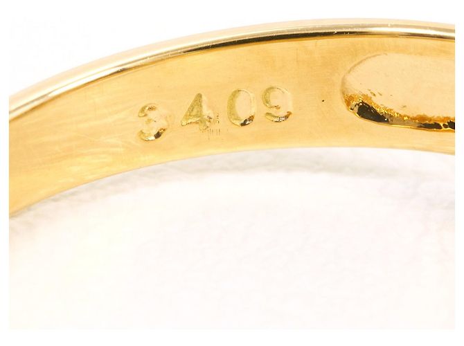 Autre Marque Ehering aus PT900 Platin und 18K Gelbgold Golden - Ansicht 5