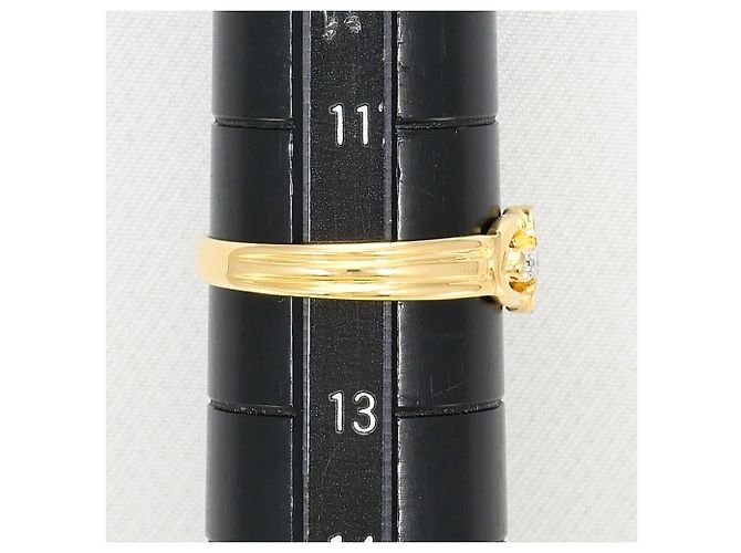 Autre Marque Ehering aus PT900 Platin und 18K Gelbgold Golden - Ansicht 7