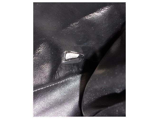 Timeless Bolsa Chanel Classic Flap Maxi Couro Caviar Preto - vista 12