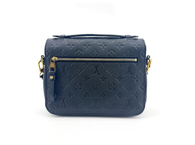 Louis Vuitton Pochette Metis Monogram Empreinte Leather East West Schwarz - Ansicht 2