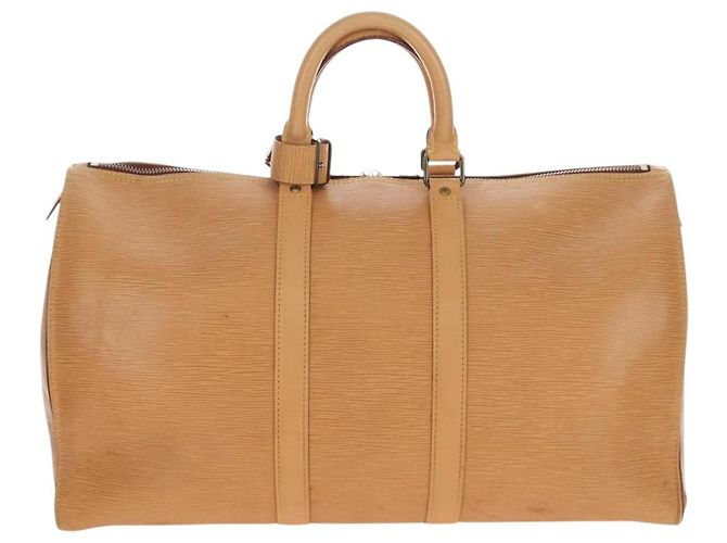 Louis Vuitton Keepall Epi Leather 45 Castaño - vista 2