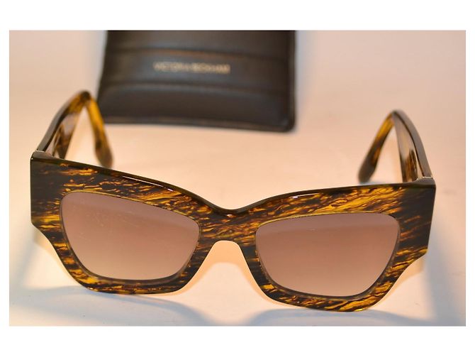 Gafas de sol Victoria Beckham VB662S Castaño - vista 2
